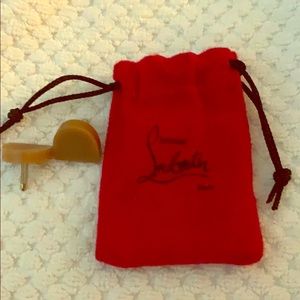 Christian Louboutin heel tips & dust bag